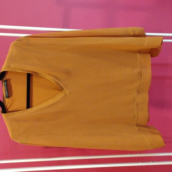 Zara Tops - Zara women's sheer kimono sleeve top. GUC. Size XL.